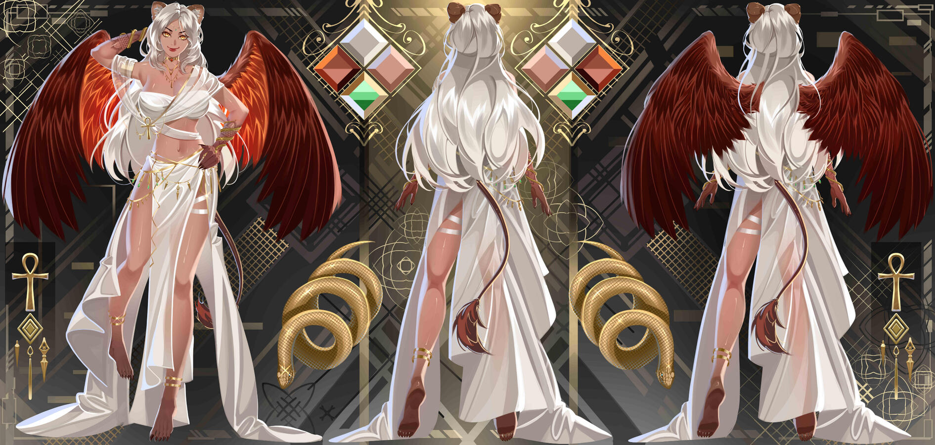 🐾Humanoid Sphinx Form